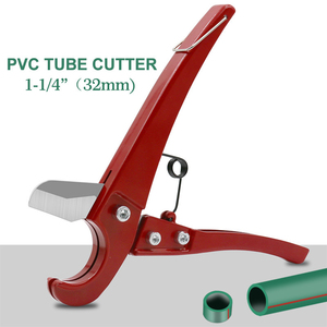 Cisaille manuelle professionnelle E-Work 32 mm pour tuyaux PE – Coupe-tubes en plastique industriel portable pour découpe à froid - Product Image 3