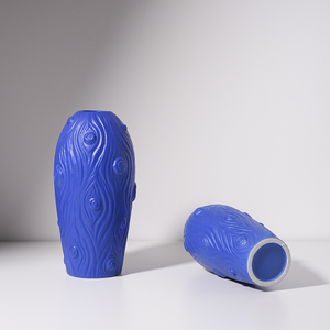 Pot de fleurs en céramique contemporain pour plantes succulentes d'intérieur, finition émaillée, trou de drainage, écologique, durable, vente en gros - Product Image 1