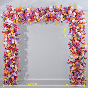 Fiori Artificiali in Seta per Decorazione Arco Nuziale e Passerella, File di Fiori per Miglioramento Location Matrimoniale, Cabina Fotografica 360 - Product Image 3