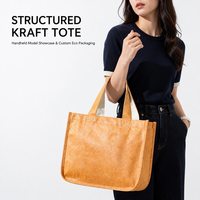 Sac fourre-tout Tyvek personnalisé, imperméable, léger, réutilisable, avec doublure en coton, plusieurs poches, fermeture à glissière, pour un usage quotidien