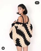 Pull à manches longues personnalisé tricoté à la main Designer décontracté femmes col haut pull à col roulé