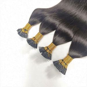 โรงงาน Amygirl ผลิตเอง ผมแท้ 100% แบบ Double Drawn Remy ต่อผมแบบ Prebonded I Tip สไตล์รัสเซีย ขนาด 10-30 นิ้ว เกรด 9A-12A - Product Image 1