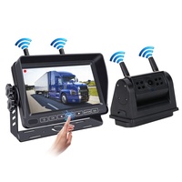 Firecore HX-703 camion caméra magnétique sans fil Blu Etoth Mini caméra de voiture magnétique chariot élévateur remorque caméra de recul voiture sans fil