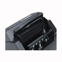 Compteur de billets automatique Feelteck, mini, multi-devises, avec détection UV/DD/MG, vitesse de 1000 pièces/min, écran LCD, billets en face avant