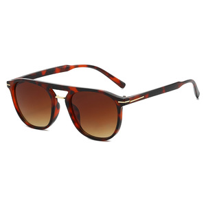 <span class=keywords><strong>Gafas</strong></span> de Sol de Piloto Cuadradas con Doble Puente STORY, Lentes Naranjas Vintage, Protección UV400, Unisex, Diseño de Moda, Gran Venta, XY7117 - Product Image 2