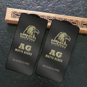 AG-gafas templadas curvadas antiarañazos para IPhone, Protector de pantalla de cobertura completa, anti-huellas dactilares, a prueba de golpes, mate, 3D - Product Image 3