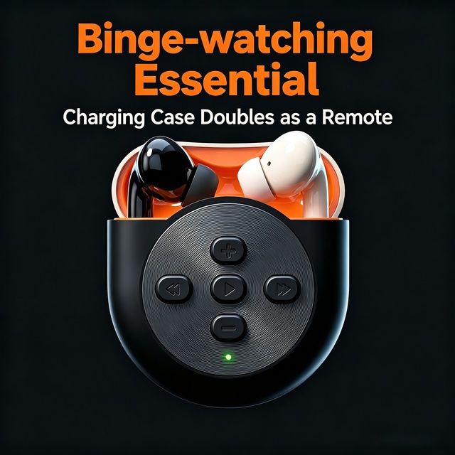 FUN6 True Wireless In-Ear Earbuds with Touch Control & IPX-3 Waterproof LED Indicator Type-C Charging Case