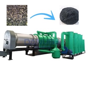 Four de carbonisation de poudre de charbon de maïs, machine de production de charbon de bois, machine de pyrolyse - Product Image 1