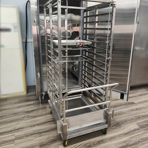 Aumesch 26 plateaux à vapeur chariot congélateur à congélation rapide dégivrage automatique pour la préparation de banquets d'hôtel compatible avec le four combiné - Product Image 3