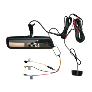 Vente en gros 9.66 "IPS rétroviseur FHD 1080P 60FPS Vision nocturne caméra <span class=keywords><strong>de</strong></span> bord enregistreur <span class=keywords><strong>de</strong></span> conduite automatique rétroviseur - Product Image 4