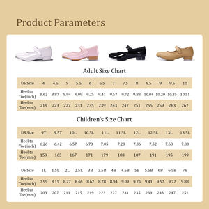 รองเท้าเต้นแบบสวม สายรัดง่าย หนัง PU นิ่ม แบบมีสติ๊กเกอร์ สำหรับเด็กหญิงและเด็กชาย <span class=keywords><strong>มือ</strong></span><span class=keywords><strong>สอง</strong></span> สินค้าจากสหรัฐอเมริกา มีสินค้าในสต็อก ขายส่ง - Product Image 6