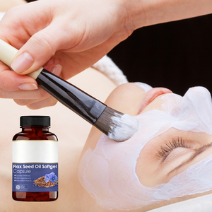 OEM/ODM saf ve doğal takviyesi Omega 3 göz beslenme ve cilt bakımı için organik keten tohumu yağı yumuşak jel kapsüller - Product Image 4