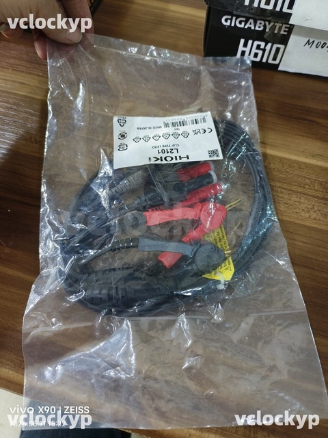 HIOKI L2101 Clip Type Lead F RM3544 RM3545 New