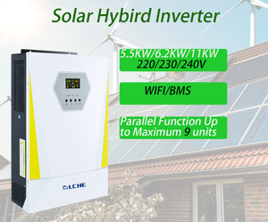 <span class=keywords><strong>48V</strong></span> 5KW 6KW 8KW 11KW onda sinusoidale pura collegata Inverter solare 220/230/240Volt Off Grid Inverter solare per sistema di energia solare