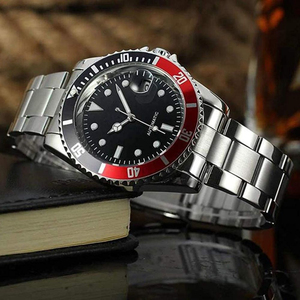 Oem Odm Custom Mechanical Watch No Logo Luminous <b>Automatic</b> Watch Stainless Steel 10atm Dive Watch - Product Image 5