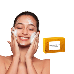 Làm Trắng Nghệ Giảm Béo Xà Phòng Thanh Tắm Tắm Xà Phòng Cho Người Lớn - Product Image 6