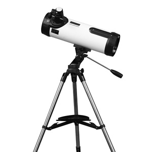 Reflecting Telescope 114 Mm Objective Diameter Astronomical Stargazing White And Black Model 500114 - Product Image 1