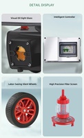 Pompe de nettoyage automobile à jet 220V haute performance 18L/min, équipement d'eau haute efficacité, puissance forte, qualité industrielle, électrique
