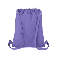 Sac à dos de rangement simple à cordon de serrage avec logo personnalisé d'usine, sac anti-poussière en tissu décontracté pour chaussures, pochette pour produits électroniques