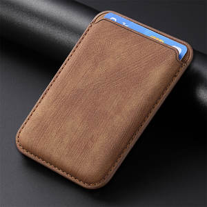 Portefeuille en cuir PU de qualité supérieure, porte-cartes personnalisé pour étui de téléphone, magnétique amovible - Product Image 1