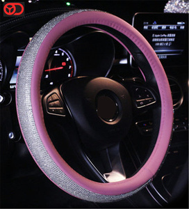 Funda de <span class=keywords><strong>Volante</strong></span> Tersline de Felpa con Diamantes Brillantes, Universal, de 38 cm, para Mujeres y Niñas - Product Image 2