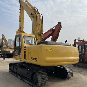 เครื่องยนต์ กล่องเกียร์ ปั๊มเกียร์ ลูกปืน PLC ชิ้นส่วนหลักของรถขุดมือสอง Komatsu PC200-6 ขนาด 20 ตัน ราคาคุ้มค่า - Product Image 5