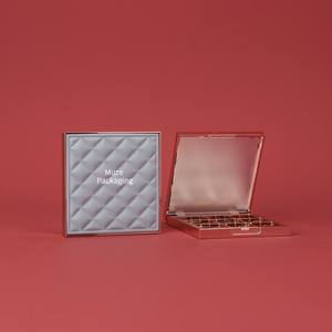 <span class=keywords><strong>Palette</strong></span> de fards à paupières fantaisie personnalisée en usine, vide, carrée, <span class=keywords><strong>pour</strong></span> highlighter et correcteur, avec clip - Product Image 3