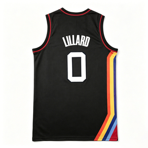 Vente Flash 2026 # <span class=keywords><strong>Maillot</strong></span> de basket-ball <span class=keywords><strong>Damian</strong></span> <span class=keywords><strong>Lillard</strong></span> cousu rétro pour hommes S-2XL - Product Image 4