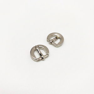 Boucle à ardillon incurvée en alliage de zinc MING KEE METAL 10,5 mm, sans plomb, sans nickel, modèle M1077A pour accessoires de sacs à main - Product Image 1