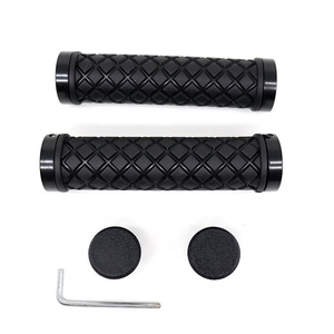 Poignées de vélo à double verrouillage, poignées de guidon de vélo, absorption des chocs, poignées de vélo de montagne antidérapantes, poignées en <span class=keywords><strong>caoutchouc</strong></span> pour <span class=keywords><strong>VTT</strong></span> - Product Image 2