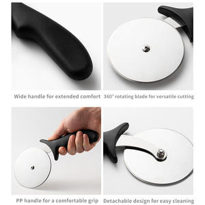Cortador de Pizza Giratorio de Acero Inoxidable, Herramienta de Corte Multiusos Desechable para Uso en Restaurantes, con Buenas Reseñas - Product Image 4