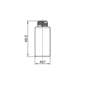 ขวดทรงกลมขนาด 10 มล. พร้อมหัวฉีด - Product Image 3