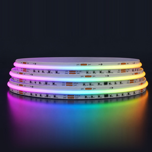 Tira de Luces LED RGB WS2811B 24V 576D Impermeable con Efecto de Persecución de Color de Ensueño para Decoración Navideña, Fiestas, Hogar y Exteriores - Product Image 1