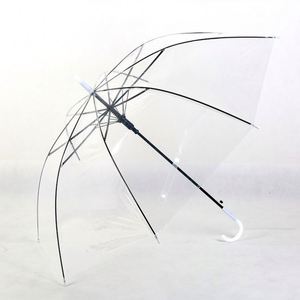 Parapluie publicitaire personnalisé Yy917, portable, en PVC transparent, avec logo, pas cher, coloré, cadeau - Product Image 4
