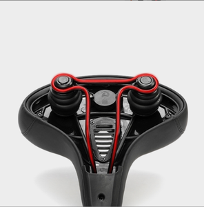 Selle de vélo BMX en cuir confortable de qualité en gros, fabriquée en Chine, pour hommes, noire, tendance - Product Image 5