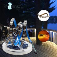 Адресуемая RGBIC LED-лента 5В/12В с пиксельными элементами WS2811/WS2812B/WS2815 IC, 30-300 светодиодов, гибкое освещение для складов