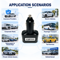 Chargeur de voiture 4G avec GPS Tracker, port universel international, alerte SOS en un clic, prise en charge de l'intégration API, OEM et ODM disponibles