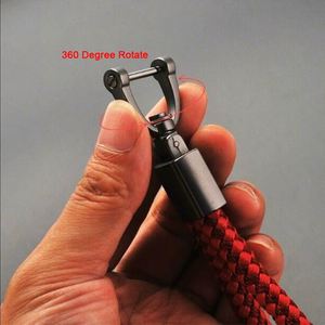 Keychain for Car Motorcycle Key Chain Leather <b>Braided</b> Lanyard D Ring Keyring Replace <b>Accessories</b> for Car - Product Image 3