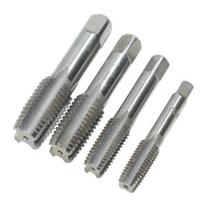 Tarauds à main haute dureté (M3-M24) – Vente directe usine – Outils de taraudage métrique à filetage grossier traversant, style à cannelures droites - Product Image 1