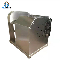 MO-QDMECH Machine à découper la viande portable, scie à volaille automatique, coupe-os à poulet en acier inoxydable pour magasin