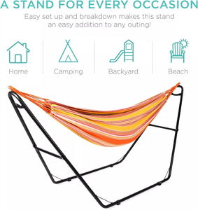 Universal 2 Person Metal <strong>Hammock</strong> Stand Fits 9 to 14 <strong>Foot</strong> <strong>Hammocks</strong> With Spreader bar - Product Image 5
