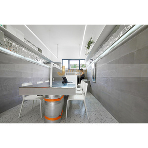 Feuille décorative d'ondulation de l'eau d'acier inoxydable de feuille de modèle de tôle V401 - Product Image 2