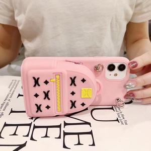 Funda de teléfono de silicona cruzada con dibujos animados, funda blanda de lujo compatible con <span class=keywords><strong>iPhone</strong></span> 16 15 14 Plus 13 Mini 12pro - Product Image 2