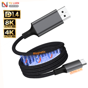 All'ingrosso UNIEAN nuova banda stagnata Video DP2.1 8 k60hz cavi magnetici 4k tipo C cavo dati per <span class=keywords><strong>iphone</strong></span> per <span class=keywords><strong>TV</strong></span> - Product Image 1