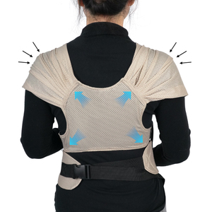 Adjustable Buckle Baby Wrap <strong>Carrier</strong> with air Mesh Design Help Newborn <strong>Hip</strong> Development for 8-35lbs Baby <strong>Carrier</strong> Baby Sling - Product Image 4