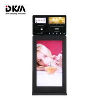 Distributeur d'eau de Cologne DKM Smart Touch Scree Cash Cash Banknote Card Free Floor Fragrance Distributeur de parfum en aérosol sur pied Distributeur automatique à vendre