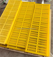 Plaque d'écran en polyuréthane linéaire PU durable, élastique et flexible pour l'exploitation minière