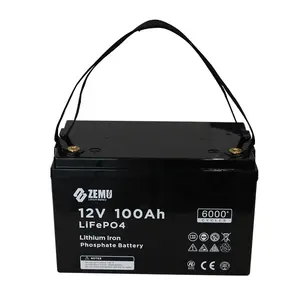 Oem ODM thông minh RV Pin Lithium Ion pin 200AH thông minh BMS hệ thống LiFePO4 pin 12V