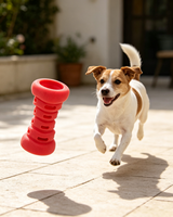 Juguetes Masticables para Perros de TPR Populares para Uso en Interiores/Exteriores
