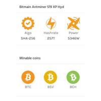 Nouveau Mineur de Bitcoin Antminer S19 XP Hyd 251T 293T S19K Pro 120T S19J Pro 104T d'occasion, Machine de Minage BTC à Haute Efficacité, En Stock Maintenant